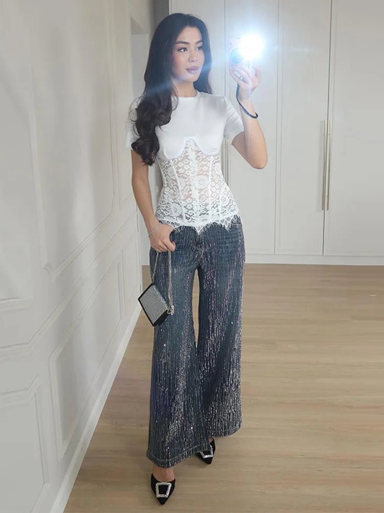 Suzie Lace Corset Top