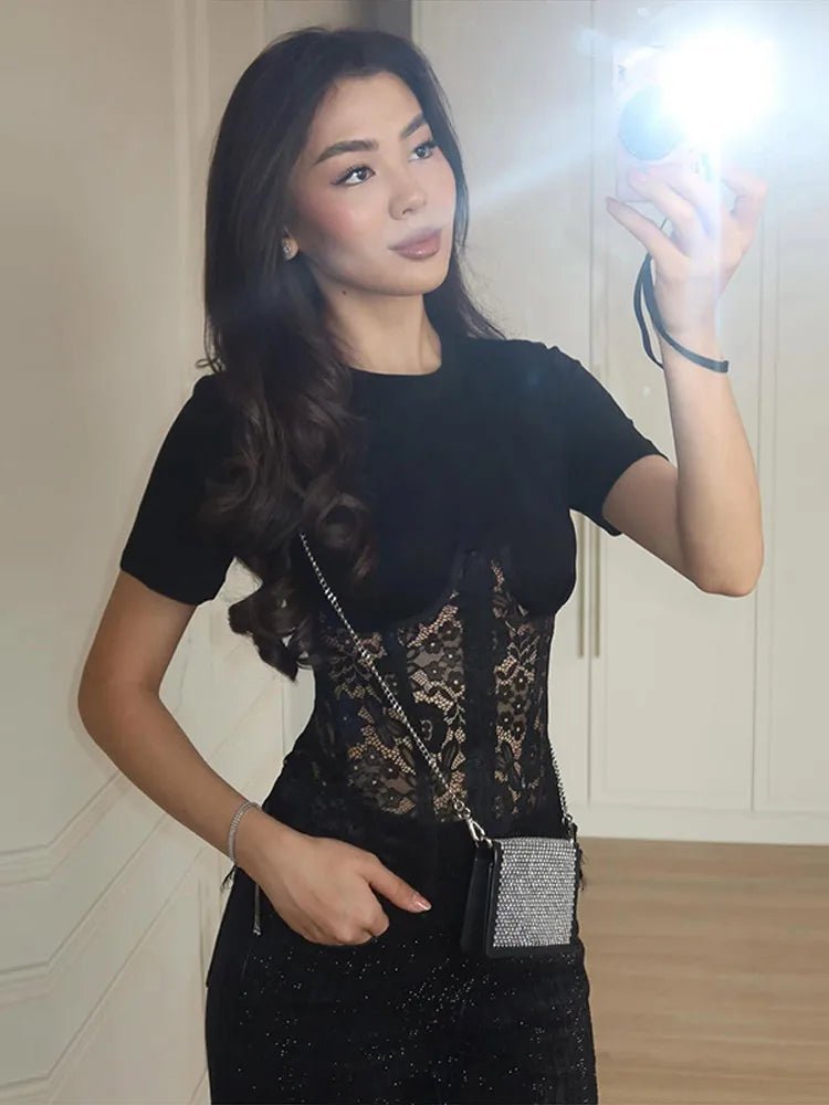 Suzie Lace Corset Top