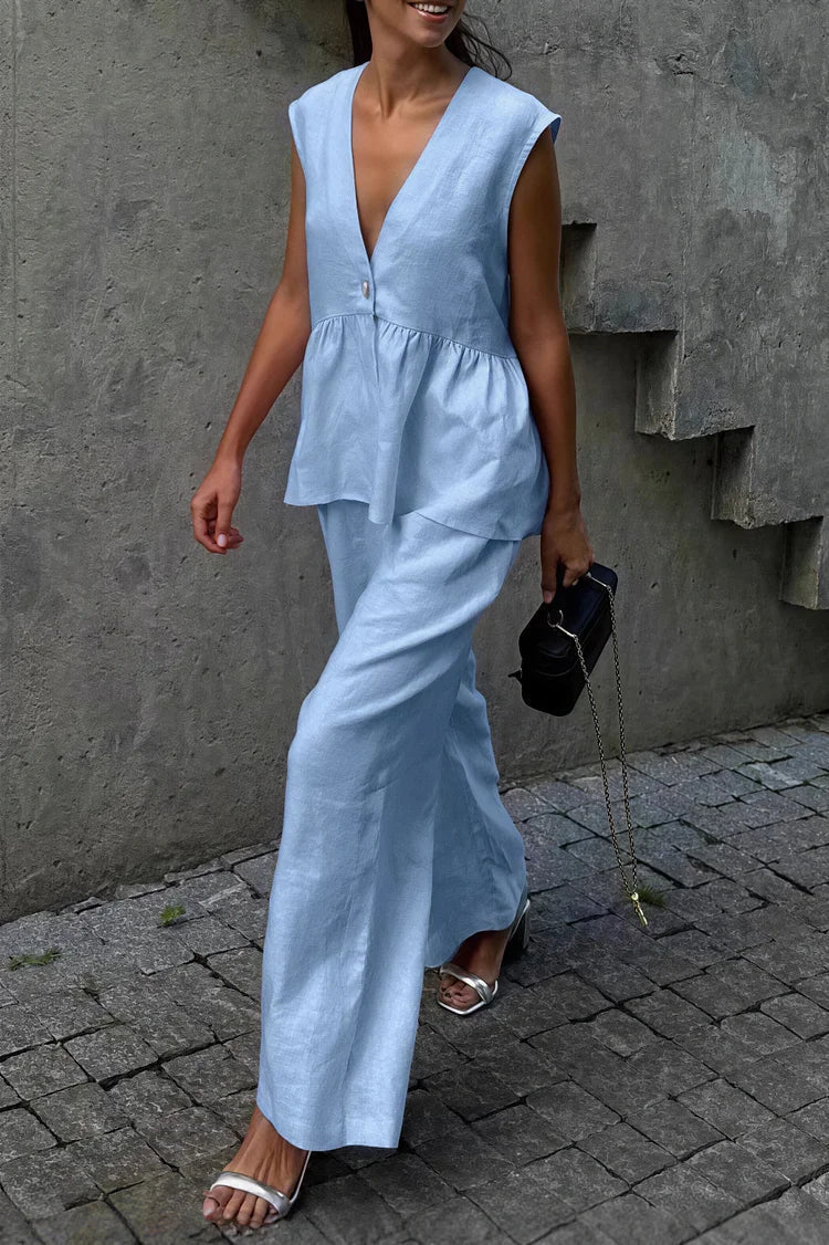 Sydney Set aus Rüschenweste und Hose