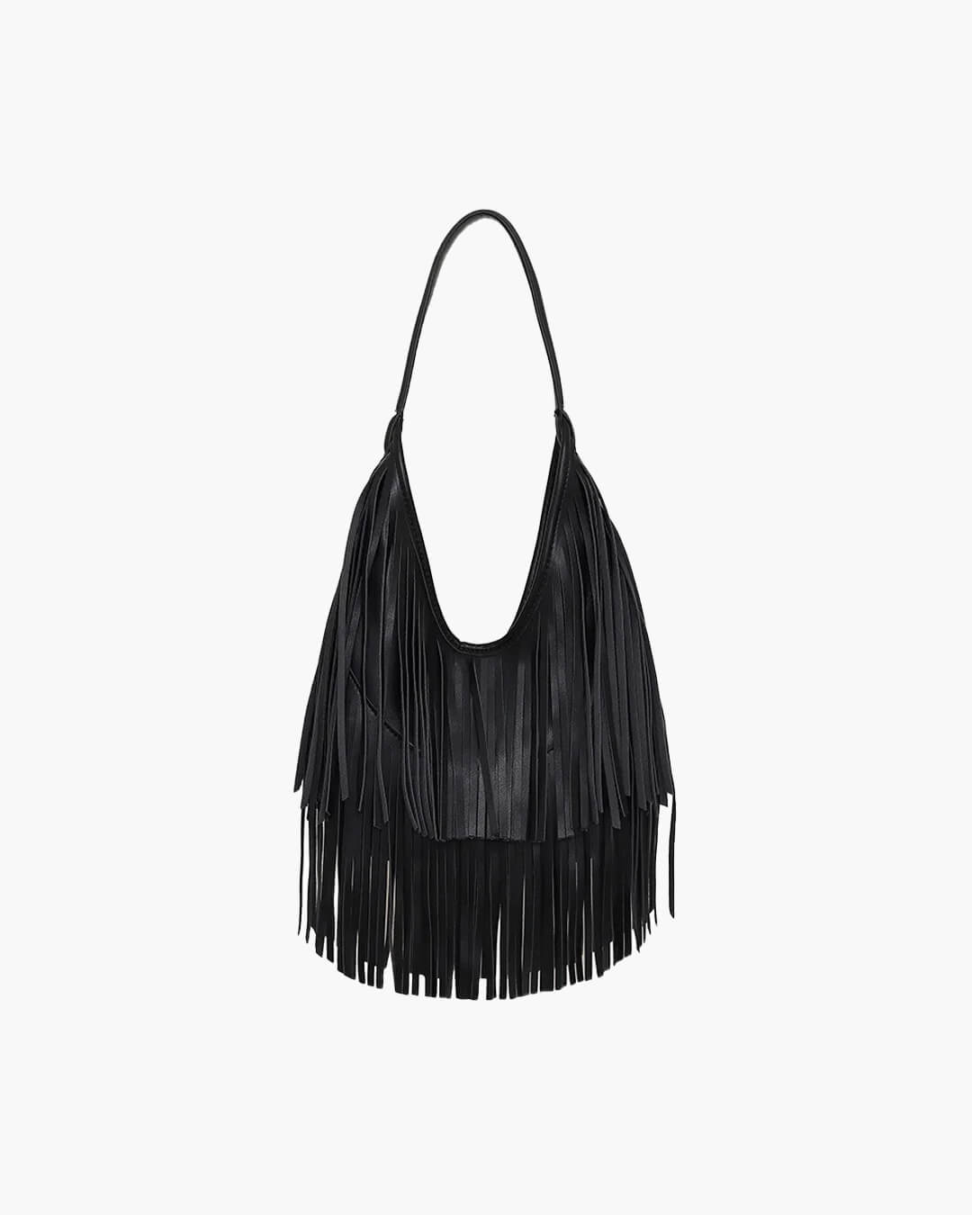 Tatiana hobo-tas met franjes