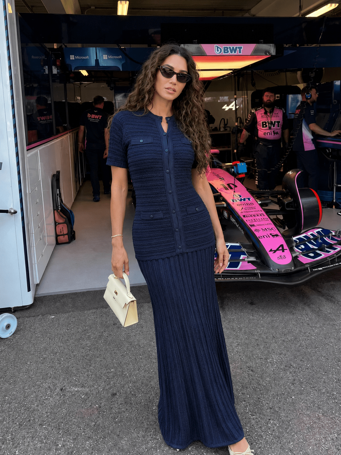 Ulrike Ribbed Knit Maxi Dress