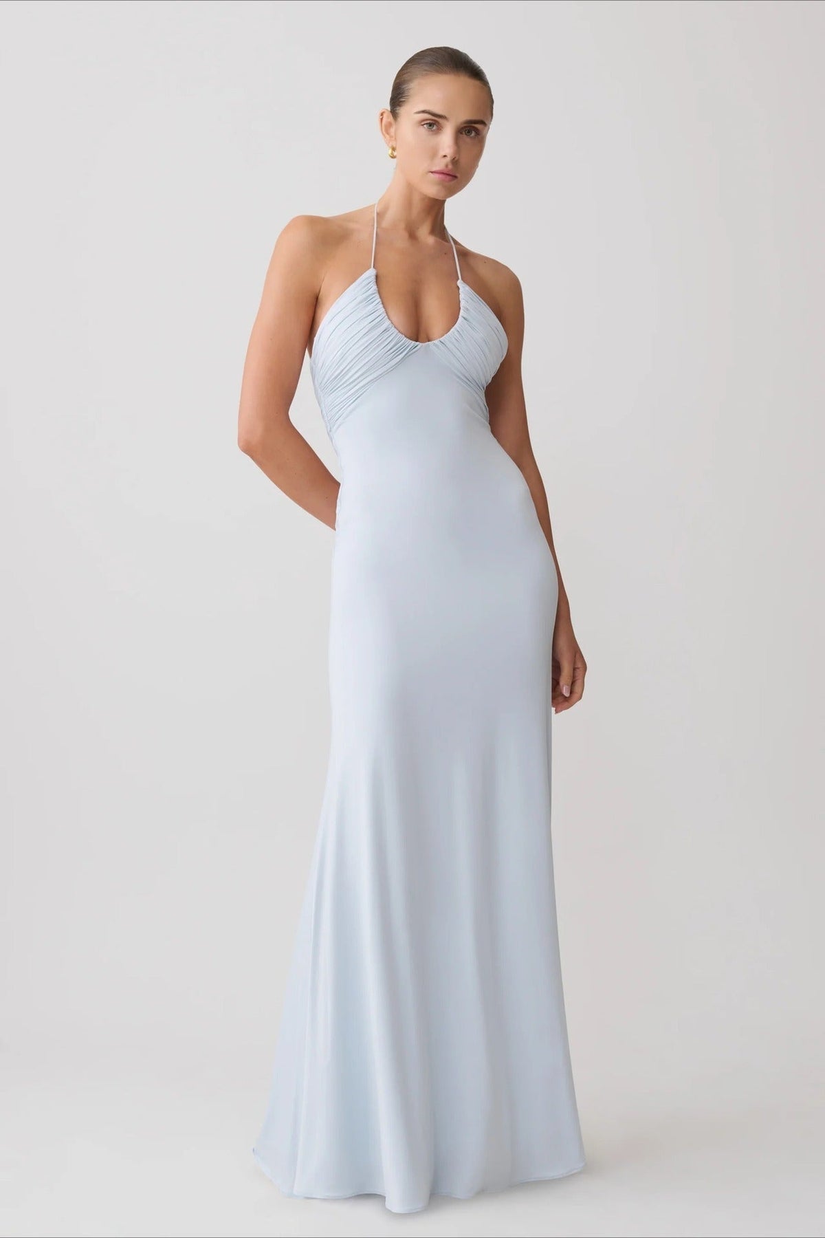 Valentina Meerjungfrauen-Maxikleid mit Neckholder