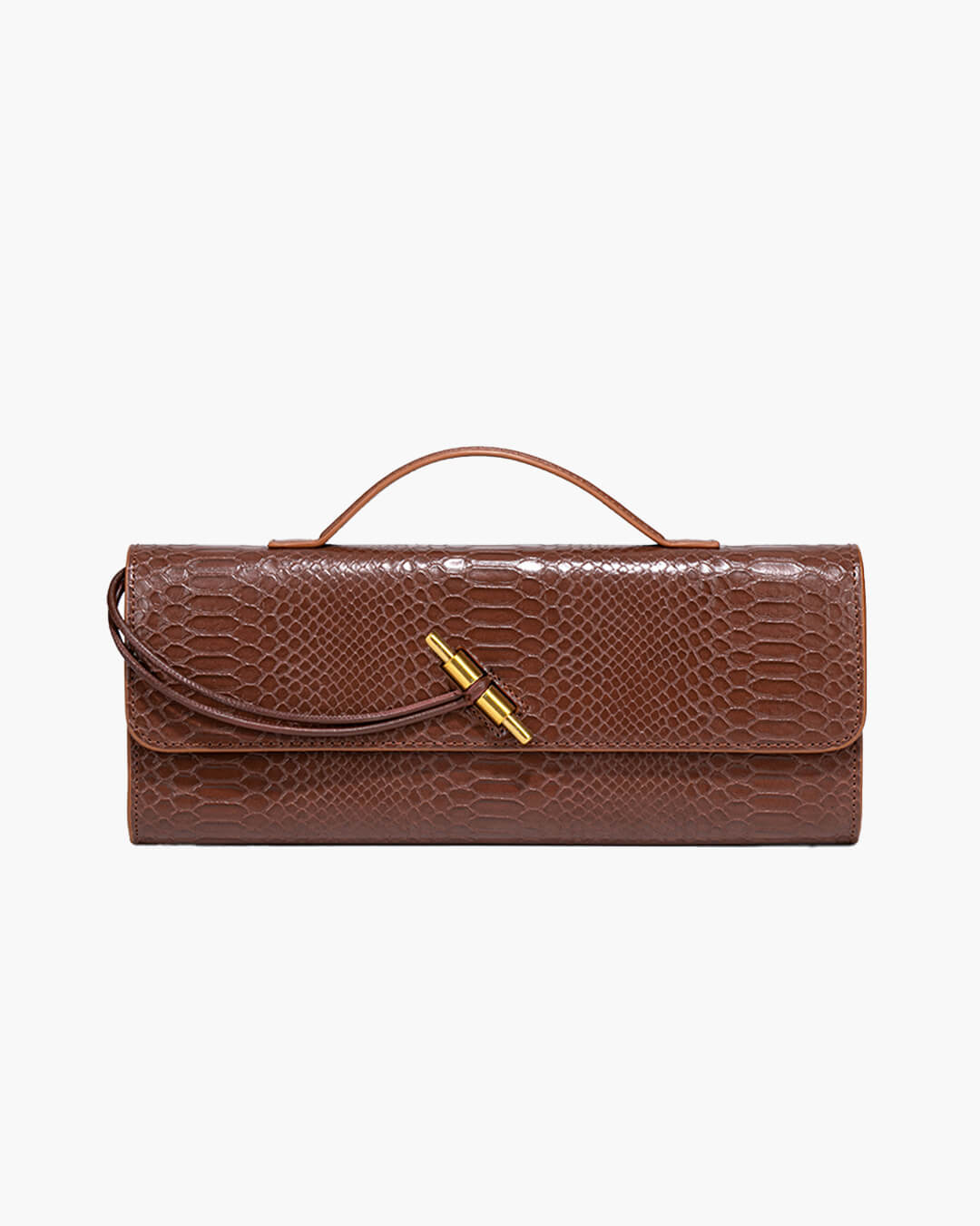 Vivienne Tasche mit Krokoprägung