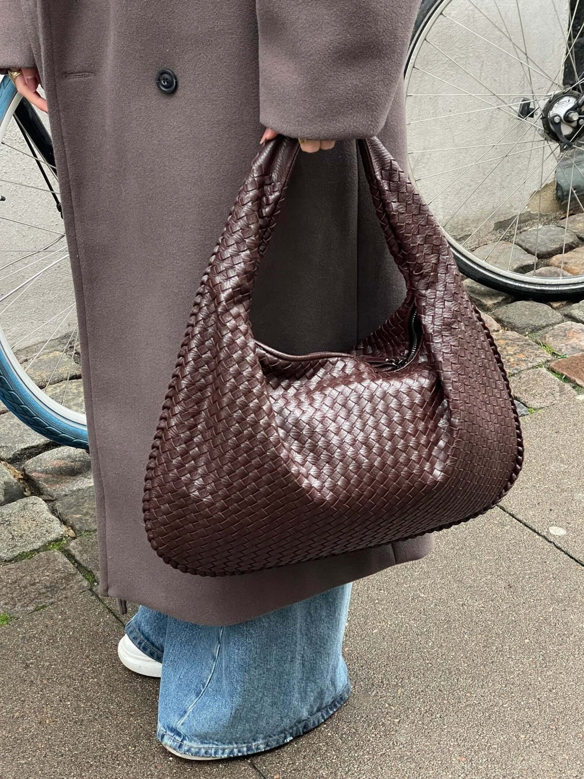 Flettet taske XL