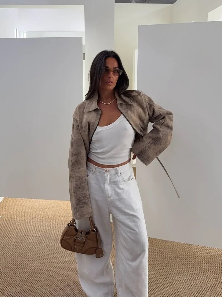 Ziva Tie-Dye Bomber Jacket