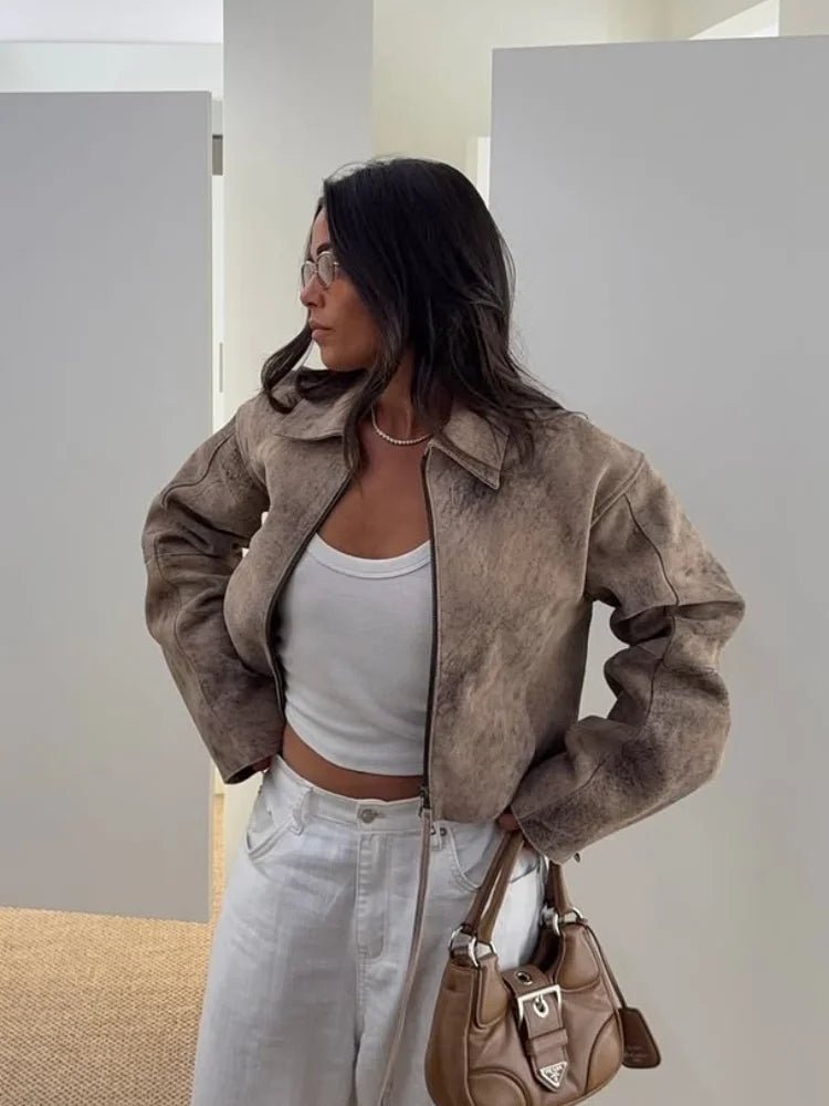 Ziva Tie-Dye Bomber Jacket