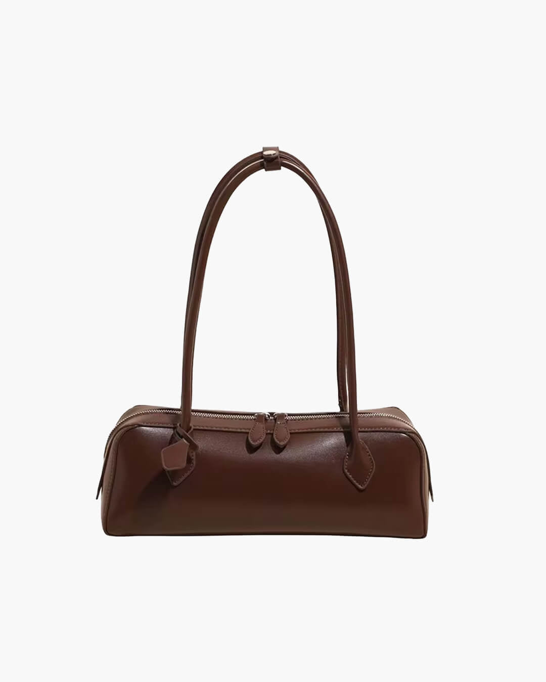 Nellie Vintage Baguette Bag in brown – product shot